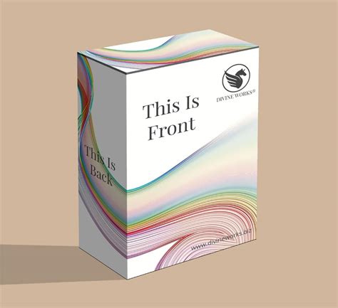 software packaging box mockup css author