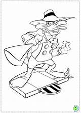 Coloring Duck Darkwing Dinokids Pages Close Coloringdisney sketch template