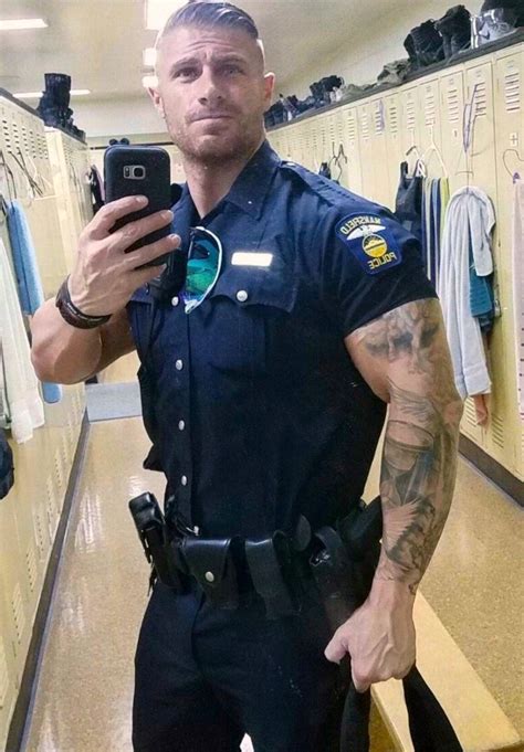 Muscular Male Cops