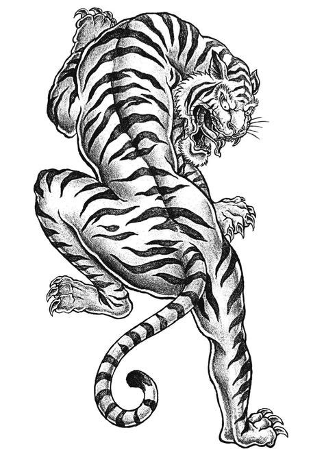 tiger coloring page  print adult coloring pages tiger tattoo