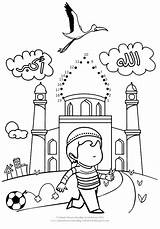 Islamic Dots Worksheets Islam Coloring Dot Muslim Ramadan Connect Activities Joining Kids Pages Studies Homeschooling Ausmalbilder Eid Sheets Drawing Kinder sketch template