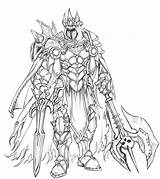 Fantasy Coloring Knight Pages Concept Character Knights Costume Adult Characters Dragons Dungeons Behance Line King Books Designs Widermann Eva Drawings sketch template