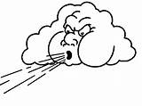 Wiatr Vento Windy Wetter Tornado Nuvem Soprando Blowing Kolorowanki Catanese Autunno Albiflora Getdrawings Wydruku Szelek Drucken Tudodesenhos Winter sketch template