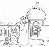 Musulman Musulmán Ramadán Lengua árabe Plantillas sketch template