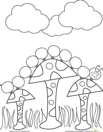 caterpillar worksheet educationcom coloring pages coloring