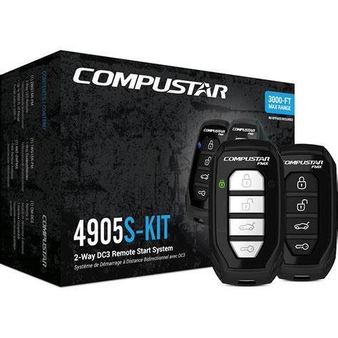 questions  answers compustar   remote start system installation included black css