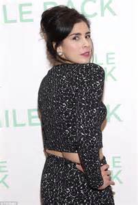 sarah silverman cuts an elegant figure during busy day in