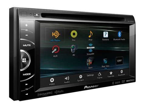 pioneer avh xbhs double din dvd receiver