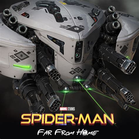 spider man   home drone spiderman drone design concept art