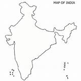 India Map Blank States If Outline Political Indian British Printable Empty Students Today sketch template