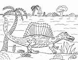 Spinosaurus Coloring Pages Dinosaur Robin Great Sushi Spotted Notice Claws Knife sketch template