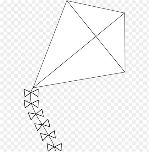 kite black  white kiteat vector outline   kite png image