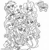 Equestria sketch template