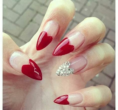 elegant stunning valentines nails red nail art designs valentines day nails