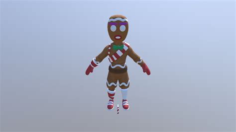 fortnite pet gingerbread  model  fortnitemodels eb sketchfab