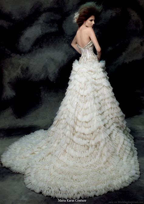 castle wedding maria karin couture 2011 wedding dress