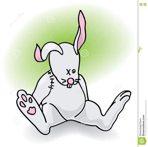 toy bunny stock vector illustration of minor elegiacal 15849167