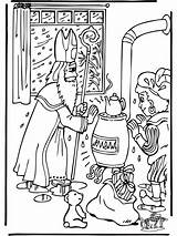 Nikolaus Sinterklaas Sankt Ausmalbilder Annonse Anzeige sketch template