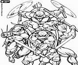 Ninja Turtles Coloring Pages Weapons Printable Leonardo sketch template