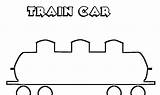 Caboose Template sketch template