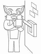 Coloring Pages Stampy Cat Stampylongnose Minecraft Nose Getcolorings Getdrawings Paid Color Vector Colorings Stamp sketch template