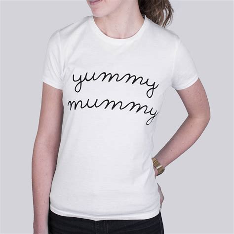yummy mummy ladies t shirt by ellie ellie