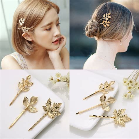 Authentic Guaranteed 1pc Simple Leaf Hairpin For Women Hair Accessories