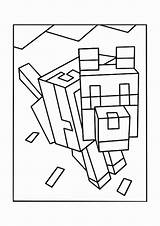 Minecraft House Coloring Pages Getdrawings Print sketch template
