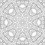 Mandala Seamless Pages sketch template