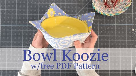 bowl koozie  pattern lorrie nunemaker
