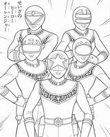 Coloring Zeo Ohranger Ninjas Hobbies Burning Monstruos 3er Quema Aficiones Ninja Olds Megaforce Abrir sketch template