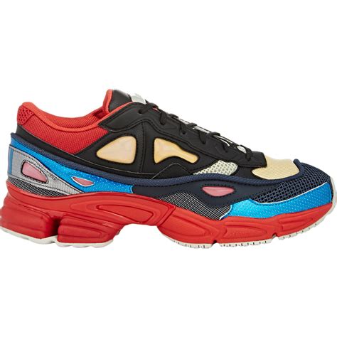 adidas  raf simons ozweego  sneakers  red  men lyst