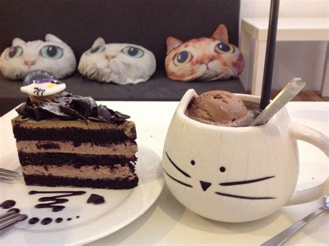 travel food  musing  life pet cafe cat coffee penang spices sweets chocolate
