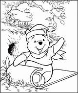 Pooh sketch template