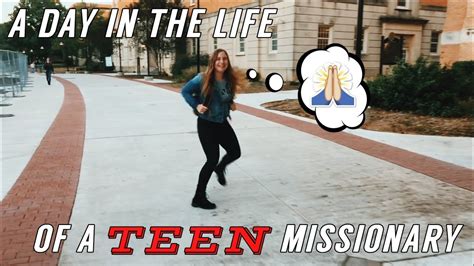 day in the life of a teen missionary youtube
