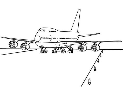 jumbo jet coloring airplane coloring pages coloring pages  kids