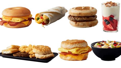 mcdonalds breakfast menu ranked  nutrition eat