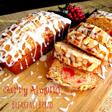 Cherry Almond Breakfast Bread Delightful E Made
