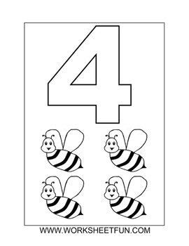 coloring numbers   worksheet coloring worksheets