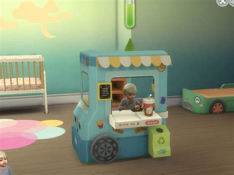 sims resource patreon functional toddler food truck toddler cc