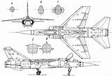 Mirage F1 Dassault Blueprint Plan Plans Airplane Model Designs Military 3d Details Modeling sketch template