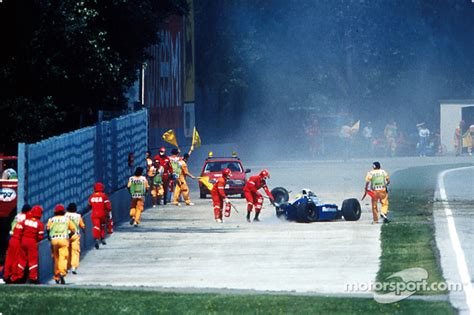 The Fatal Crash Of Ayrton Senna At Tamburello Safety Team
