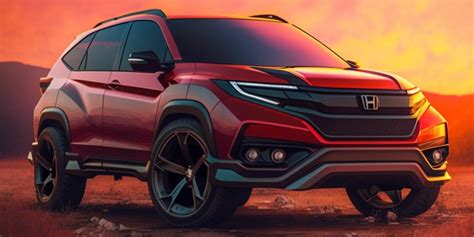 honda midsize suv creta rival rendered   debut  june