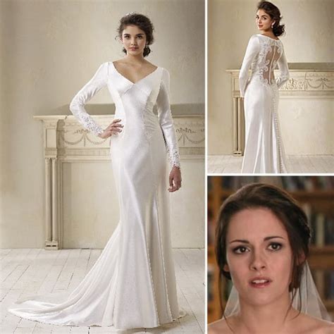 bella swan celebrity wedding dress knockoffs popsugar