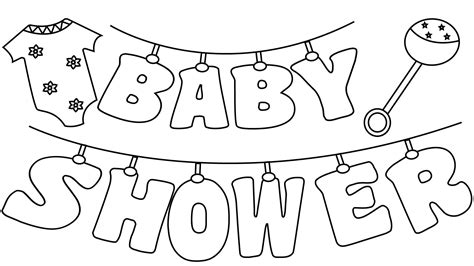 baby shower coloring pages moldes de letras infantiles moldes de