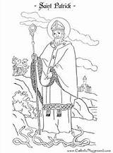 Saints Patricks Coloriage Saintes 17th Snakes Coloriages sketch template