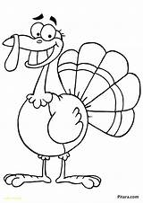 Turkey Coloring Pages Thanksgiving Printable Drawing Outline Kids Bird Smiling Happy Color Pdf Stock Children Colored Hunting Turkeys Colouring Beginners sketch template