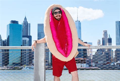 Theres An Awesome Reason Why A Guys Wearing A Vagina Costume In Nyc