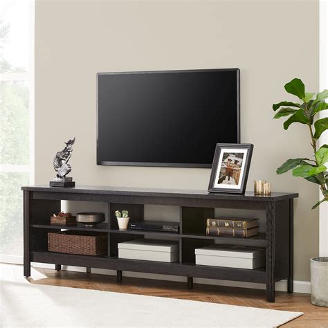 farmhouse tv stands    flat screen media console storage cabinet entertainment center