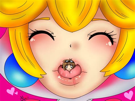 [just a little vore] peach nom noms hentai online porn manga and doujinshi